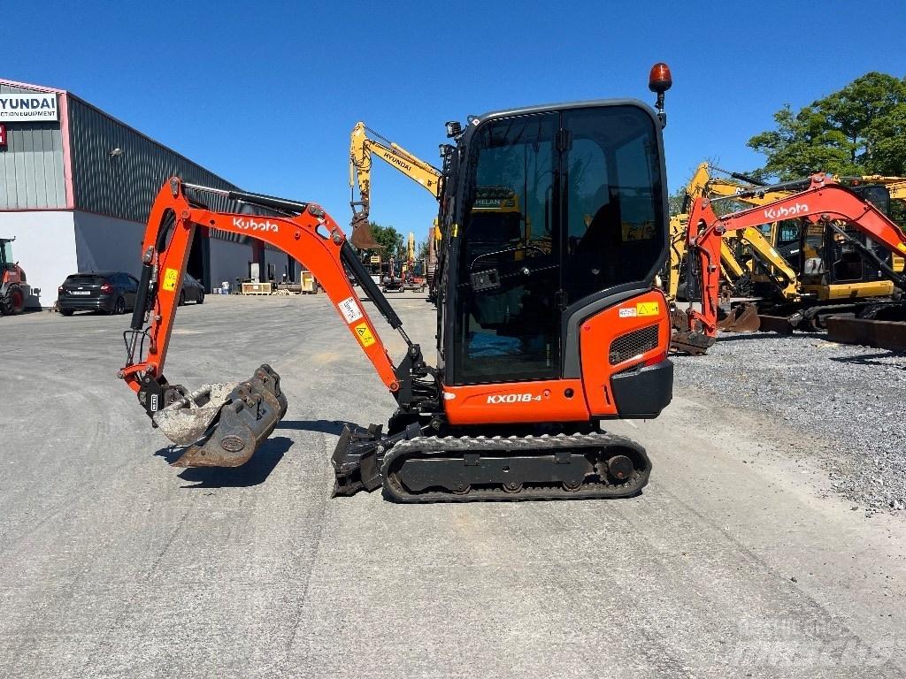 Kubota KX 018-4 小型挖掘机