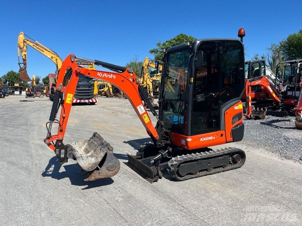 Kubota KX 018-4 小型挖掘机