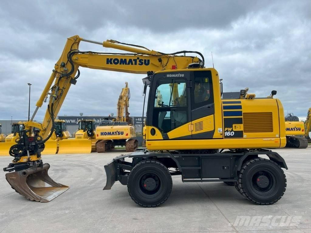 Komatsu PW 160-11 轮式挖掘机