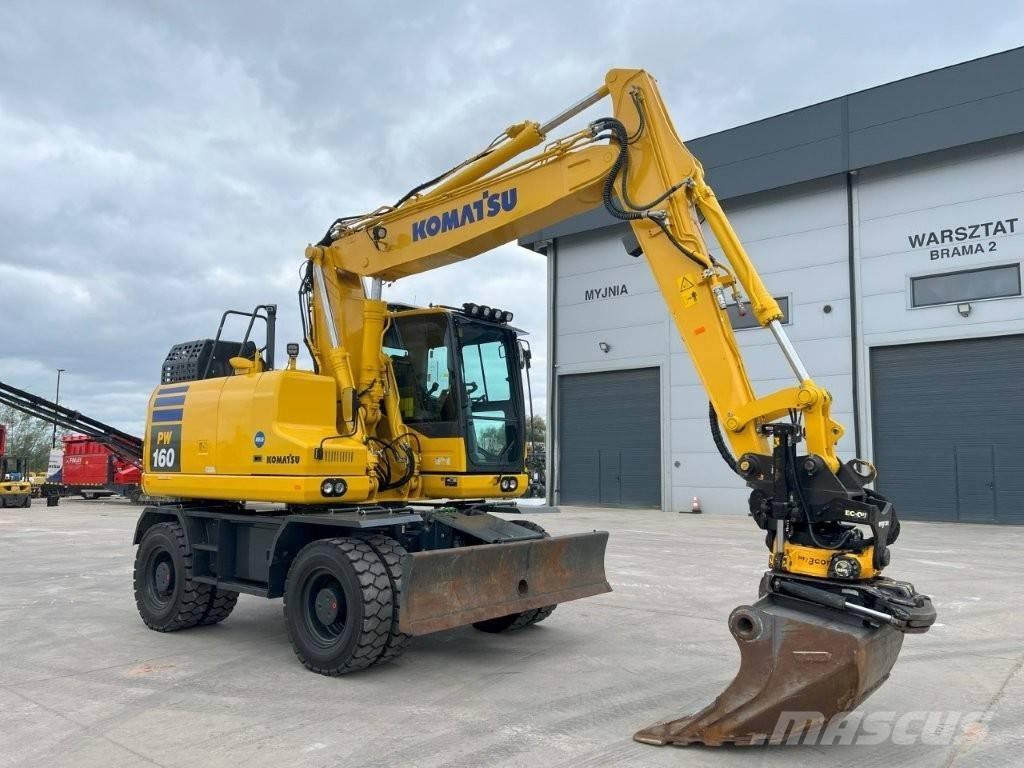 Komatsu PW 160-11 轮式挖掘机