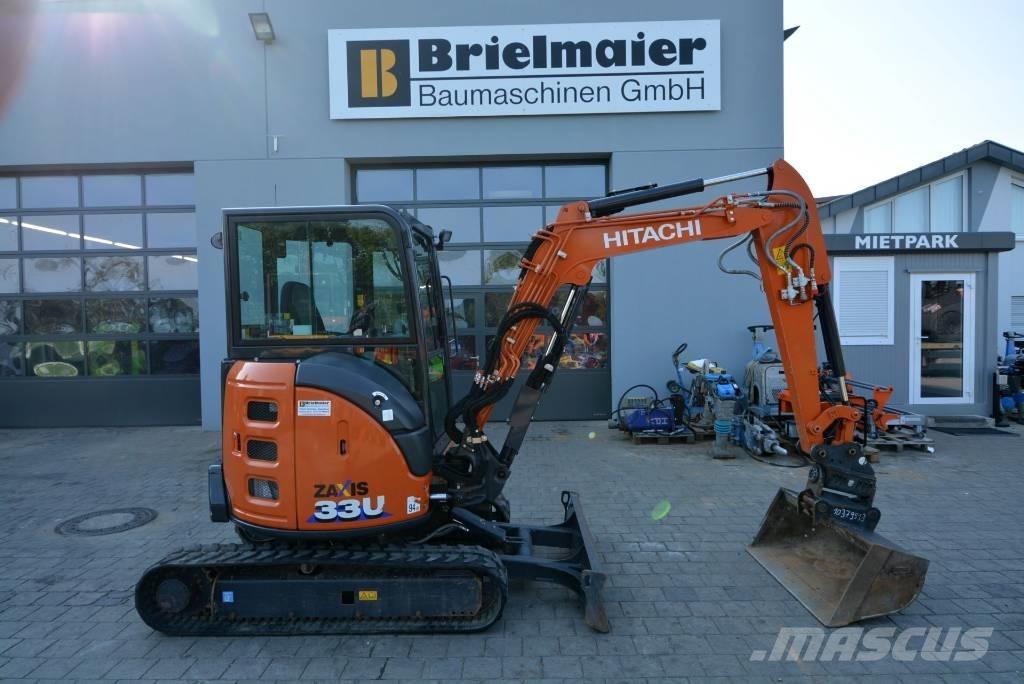 Hitachi ZX 33 U-6 小型挖掘机