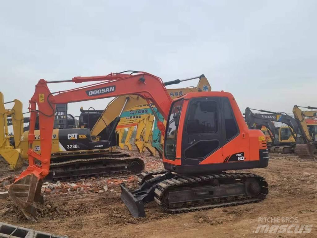 Doosan DX 80 中型挖掘机