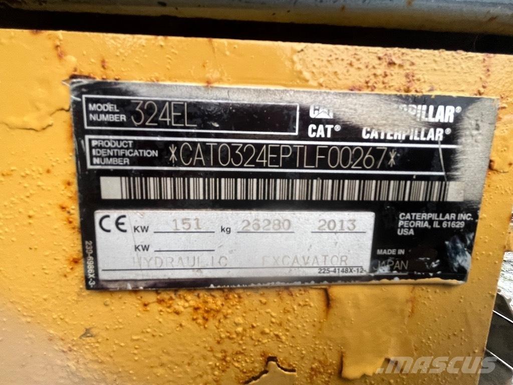 CAT 324 E 履带挖掘机