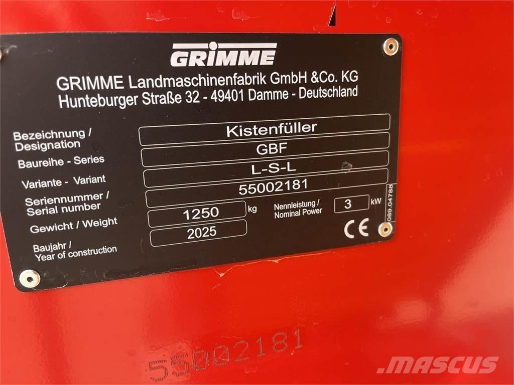 Grimme GBF LSL 储藏装载机