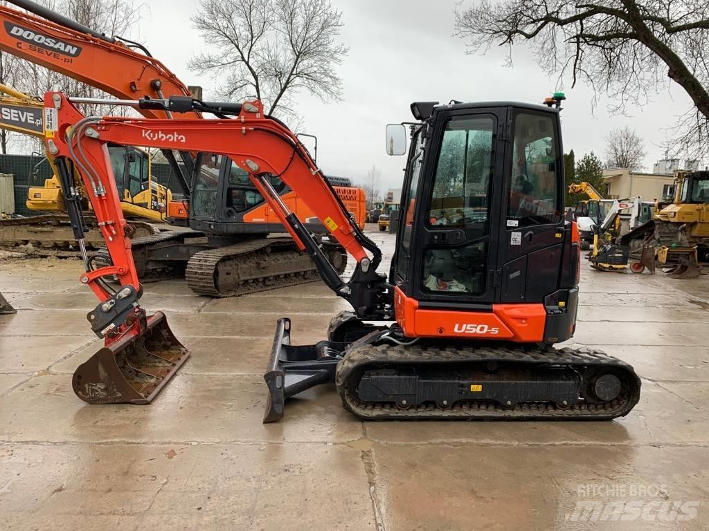 Kubota U50-5 小型挖掘机