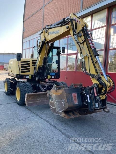Yanmar B95W 轮式挖掘机