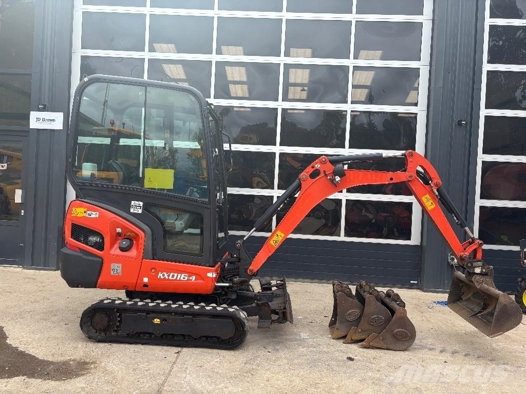 Kubota KX 016-4 小型挖掘机
