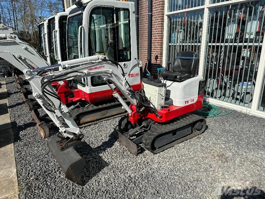 Takeuchi TB 108 小型挖掘机