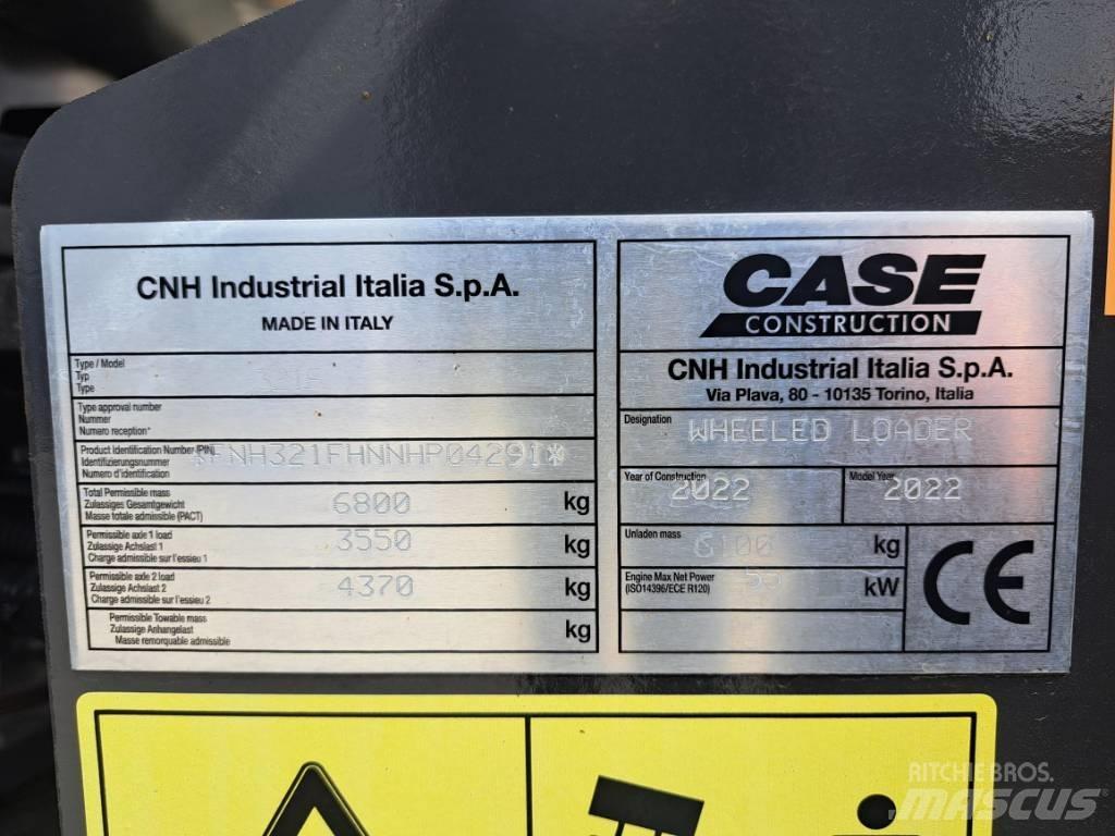 CASE 321 D 轮式装载机