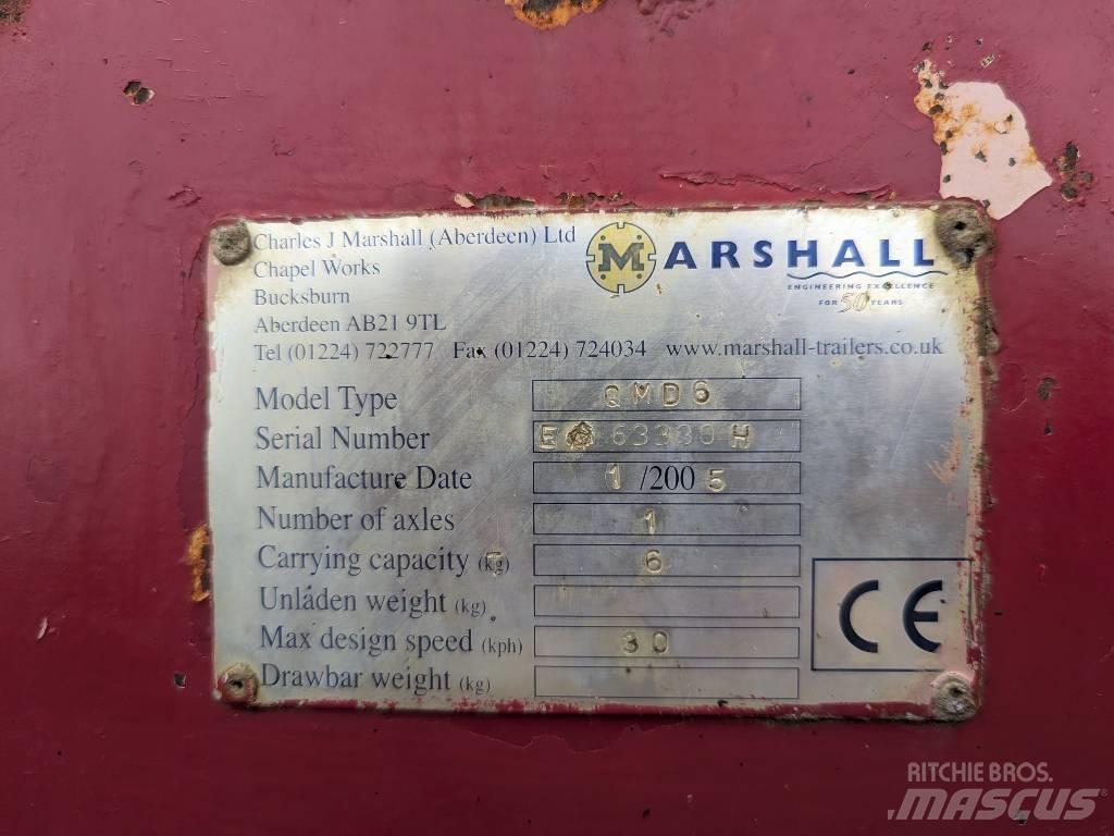 Marshall QMD6 自卸拖车