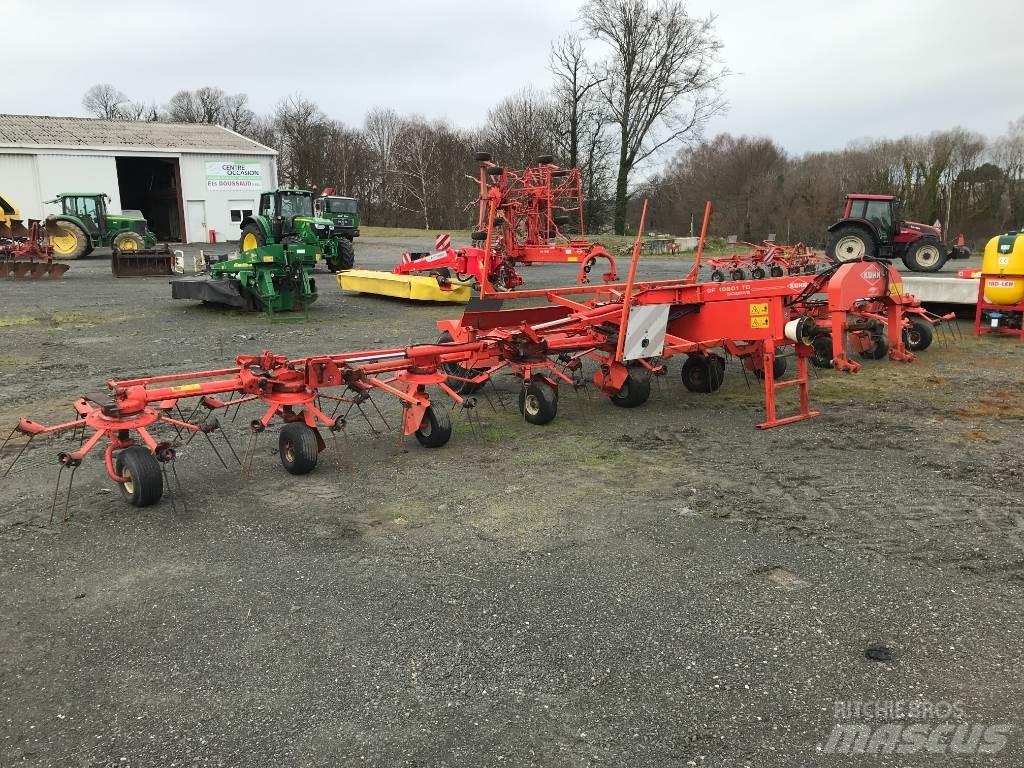 Kuhn GF 10601 TO 犁耙和摊草机