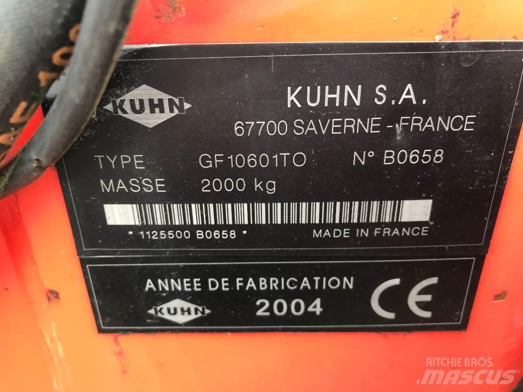 Kuhn GF 10601 TO 犁耙和摊草机