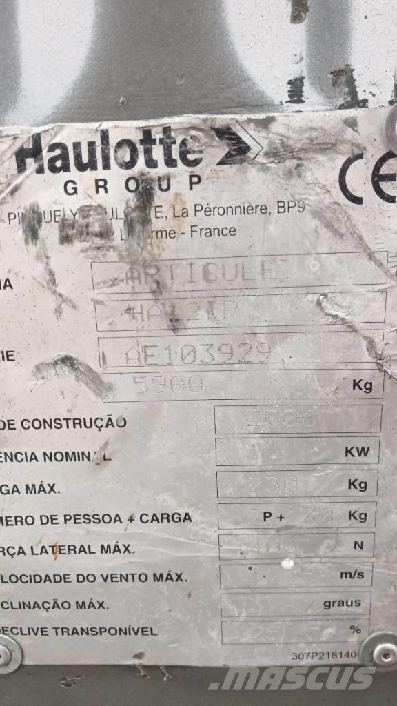 Haulotte HA 12 IP 曲臂高空工作平台