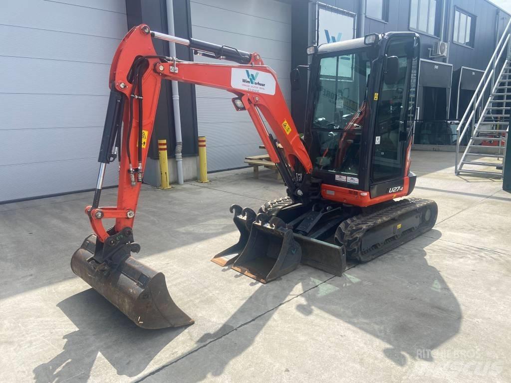 Kubota U 27-4 小型挖掘机