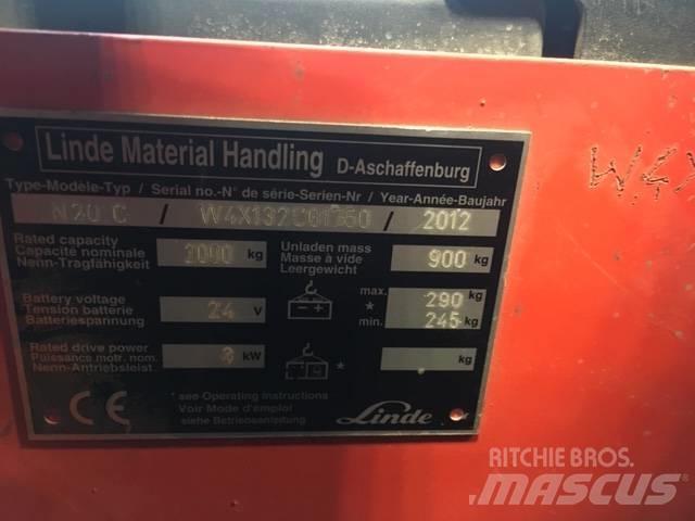 Linde N20C/132 低架装载机