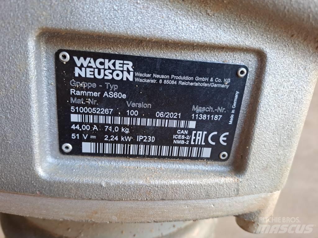 Wacker Neuson AS60e 匝道机
