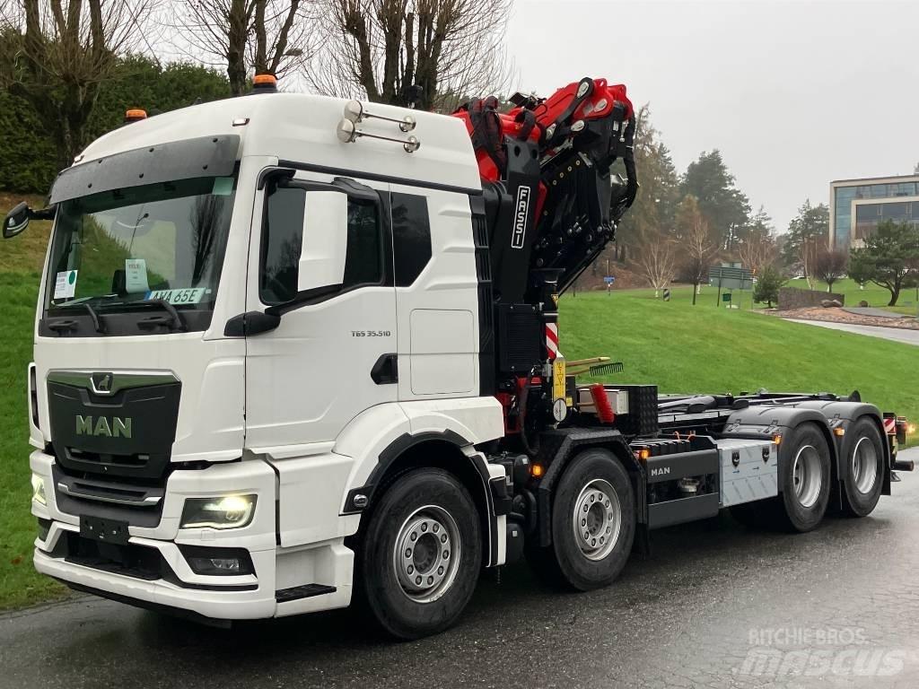 MAN TGS 35.510 起重车