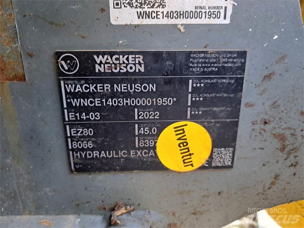 Wacker Neuson EZ80 履带挖掘机