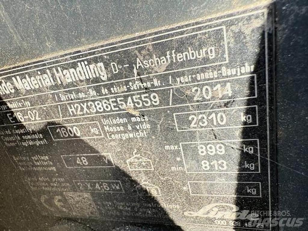 Linde E16-02 其他叉车