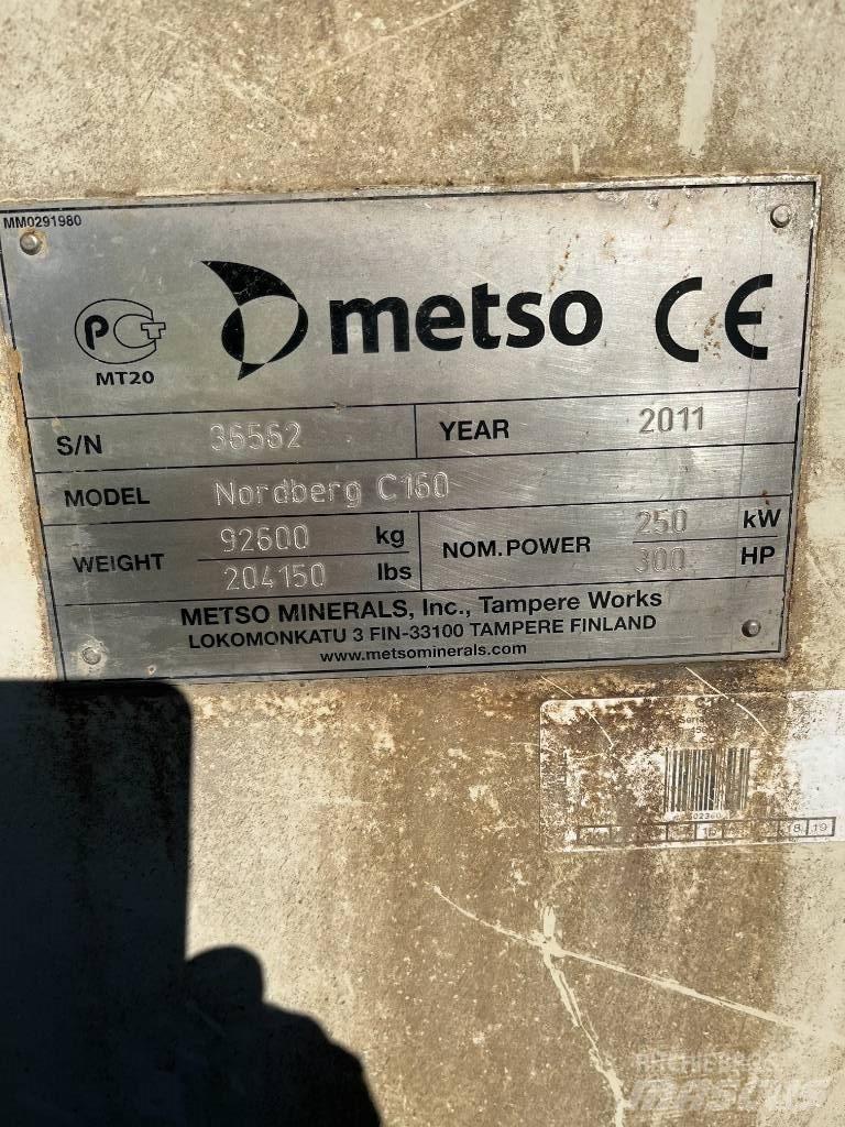 Metso C 160 破碎机