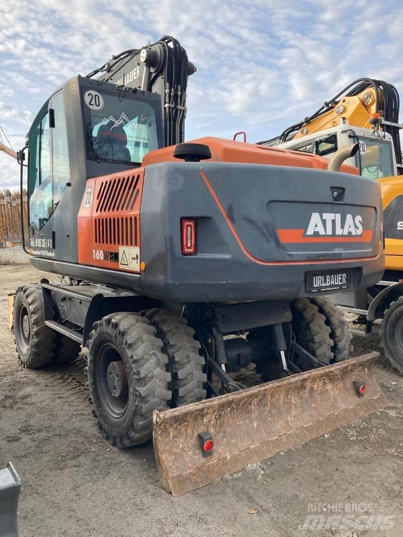 Atlas 160W 轮式挖掘机