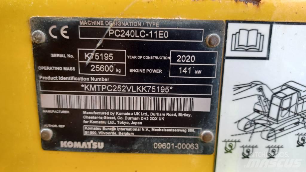 Komatsu PC240LC-11 履带挖掘机