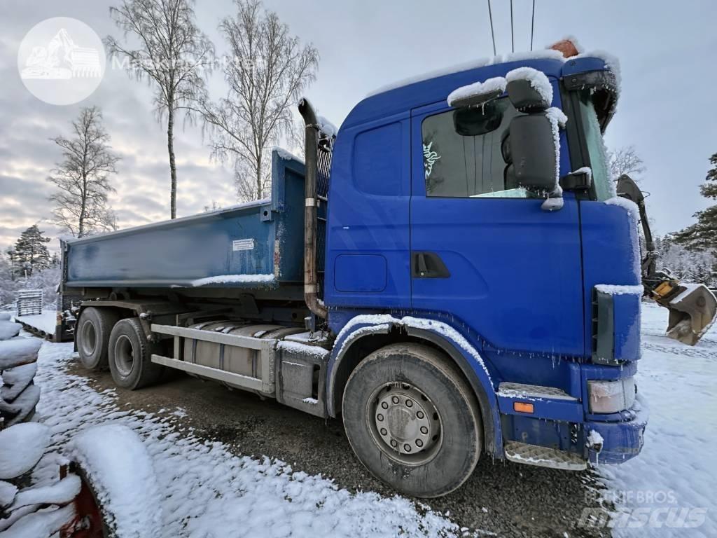 Scania R 124 GB 470 工程吊钩车