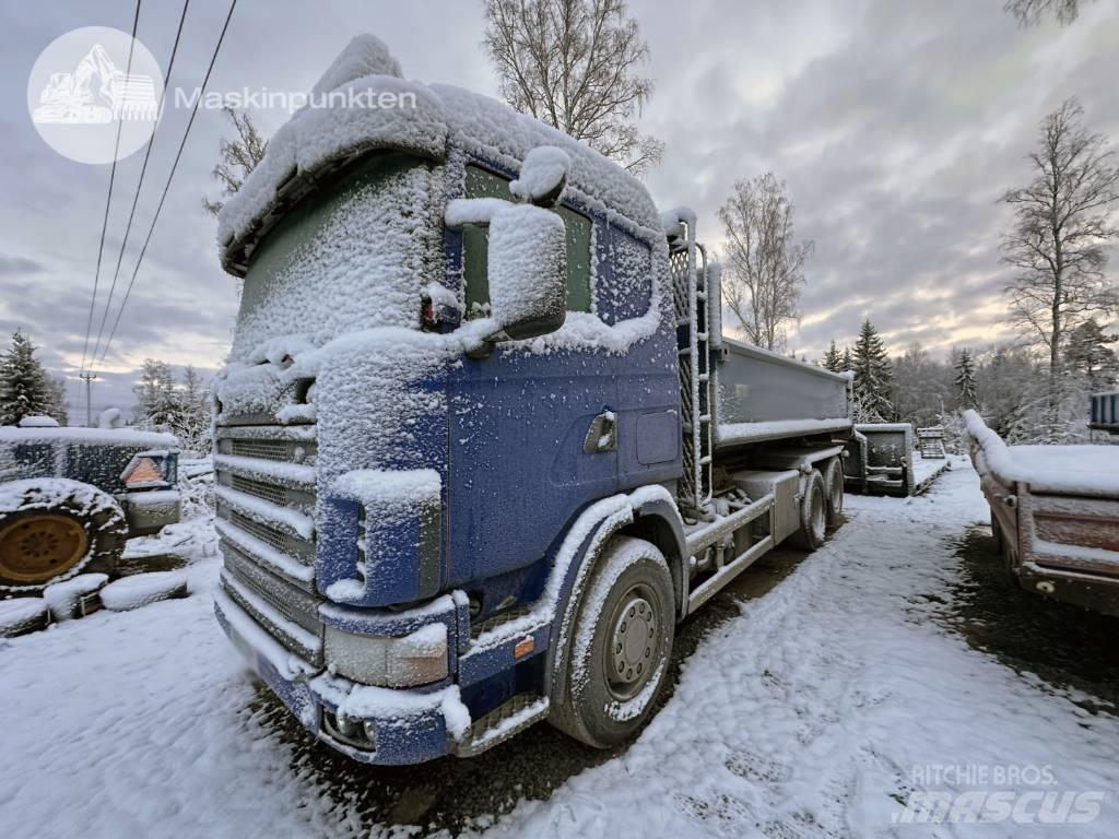 Scania R 124 GB 470 工程吊钩车