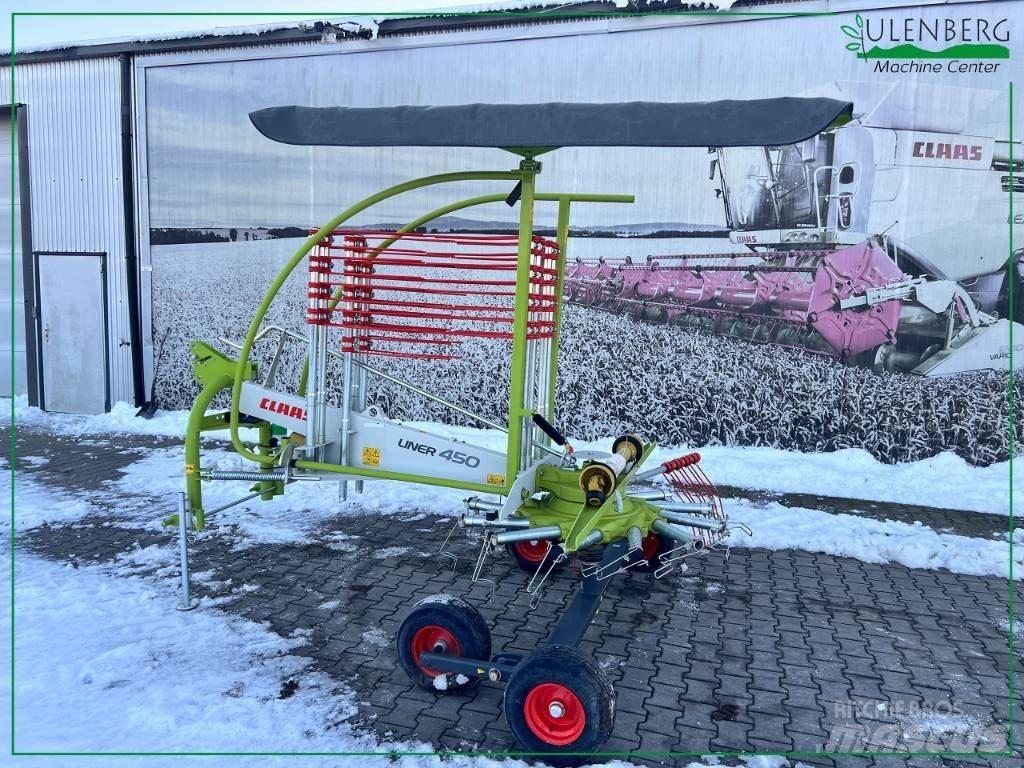CLAAS LINER 450 犁耙和摊草机