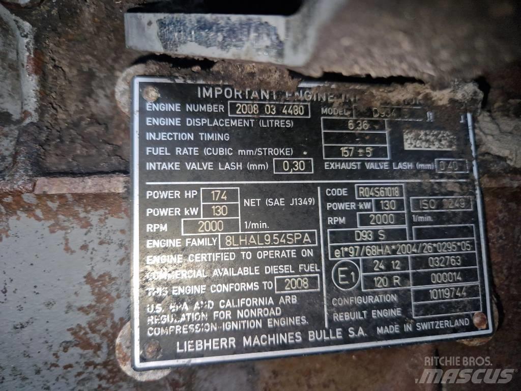 Liebherr D934S A4 发动机