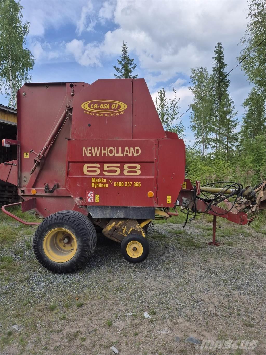 New Holland 658 圆捆打捆机