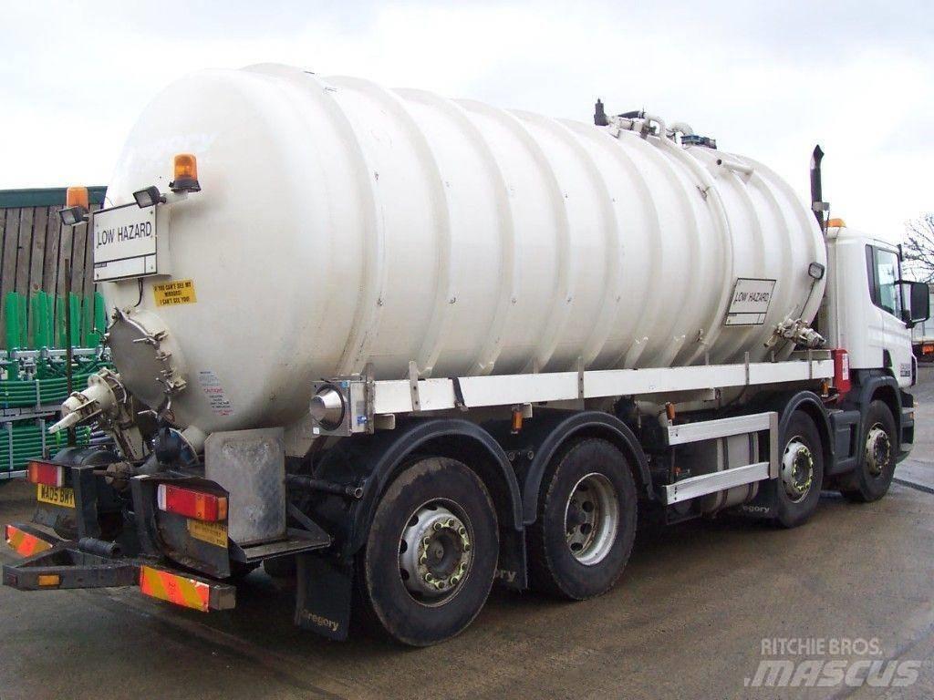 Scania P 380 组合/真空油槽车