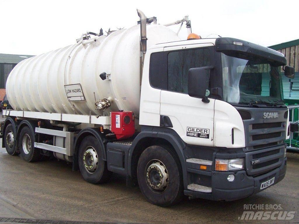 Scania P 380 组合/真空油槽车