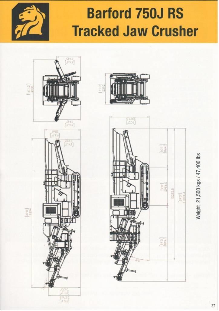 Barford 750J -RS 振动筛