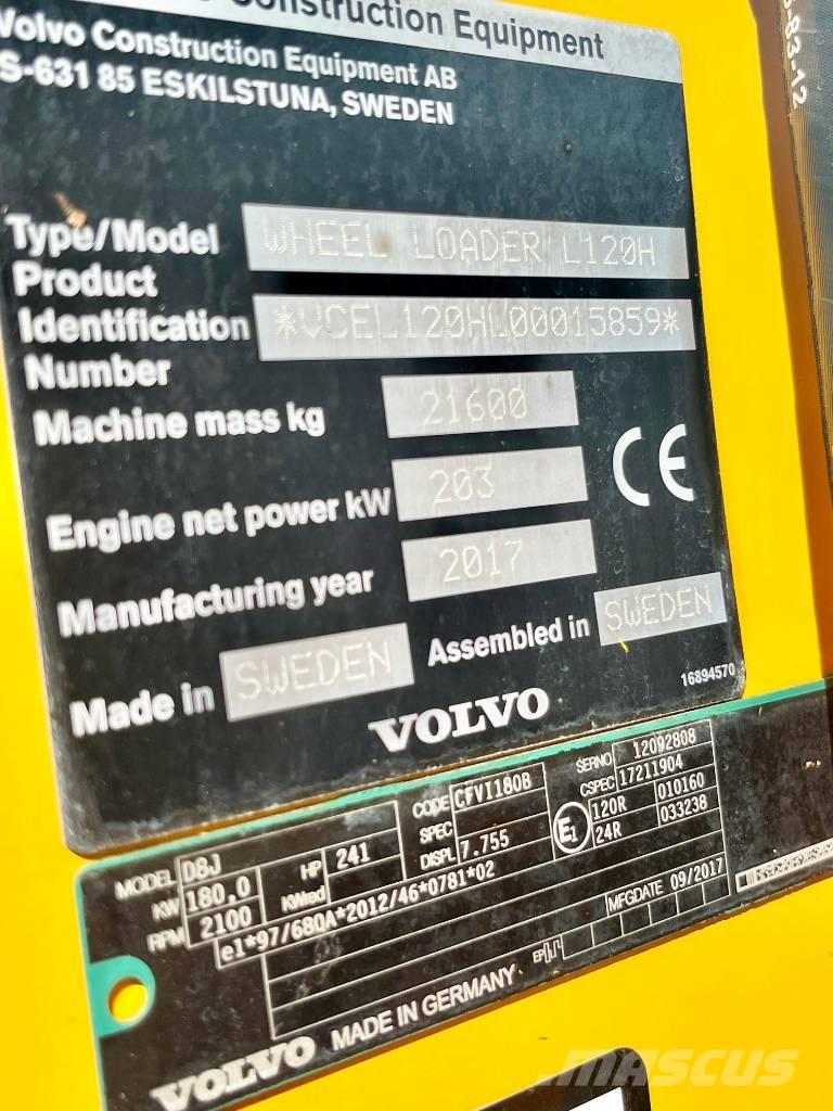 Volvo L 120 H 轮式装载机