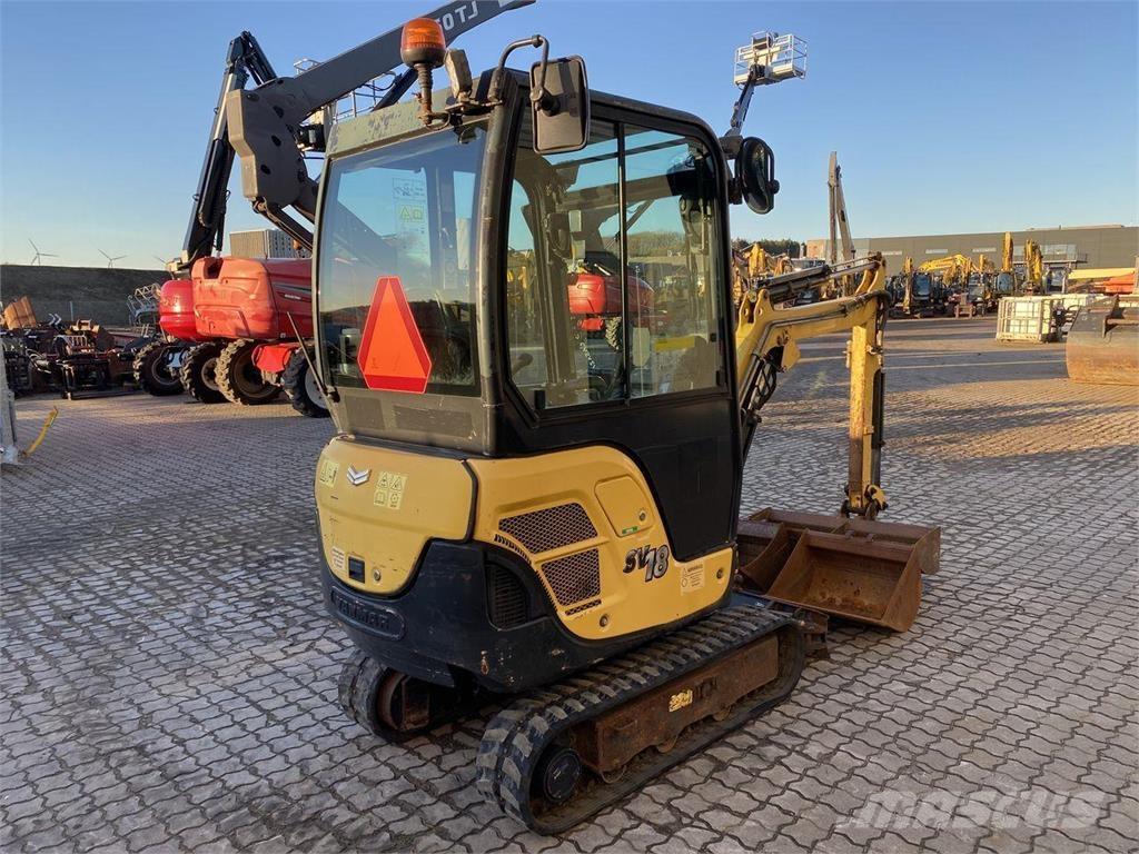 Yanmar SV18 轮式挖掘机