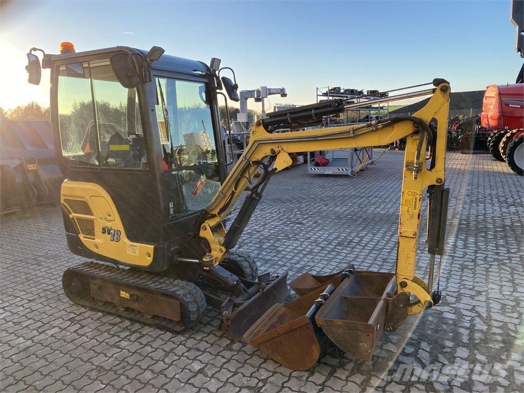 Yanmar SV18 轮式挖掘机