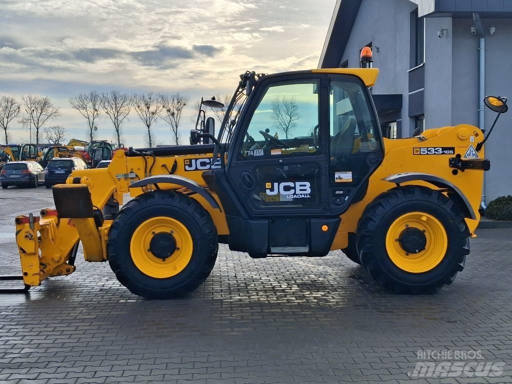 JCB 533-105 伸缩臂叉装车|叉装车