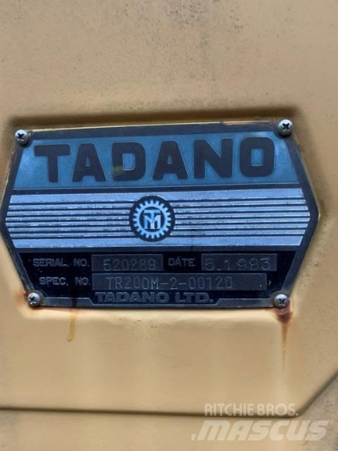Tadano TR200M-2 越野轮胎起重机︳越野吊︳越野起重机︳移动式起重机