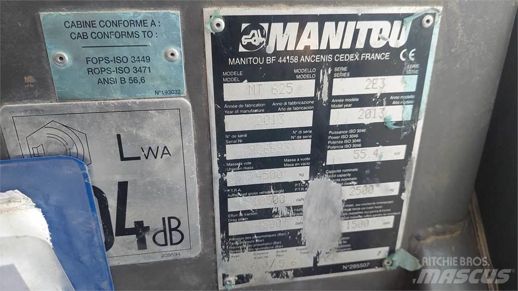 Manitou MT625T 伸缩臂叉装车|叉装车