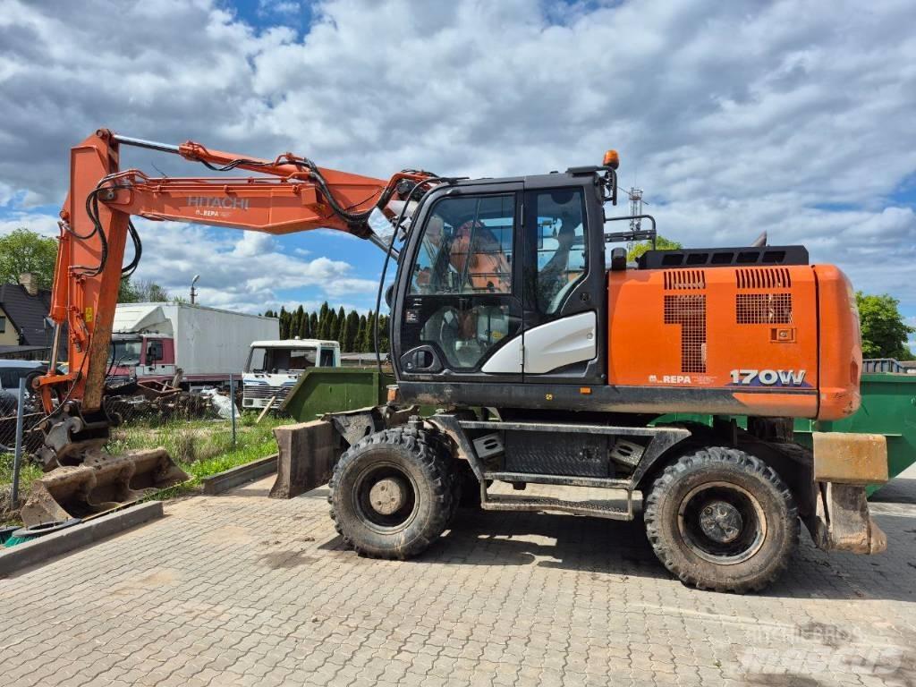 Hitachi ZX 170 W-6 轮式挖掘机