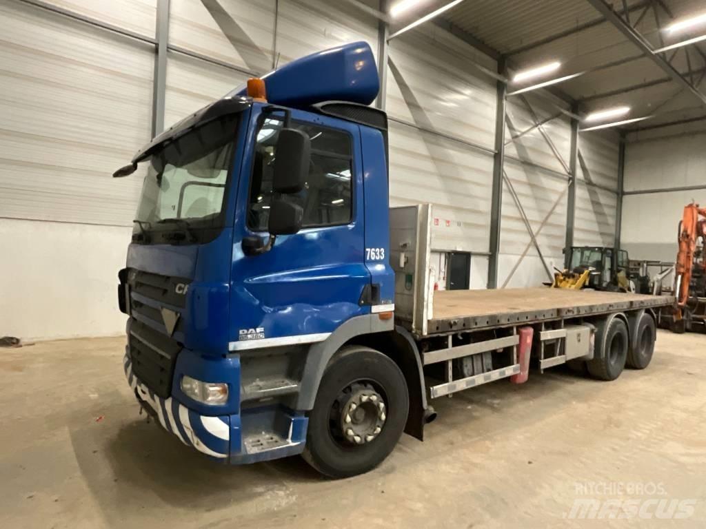DAF CF 85.360 平板栏板货车
