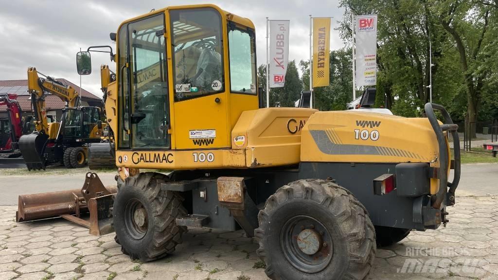 Gallmac WMW 100 轮式挖掘机