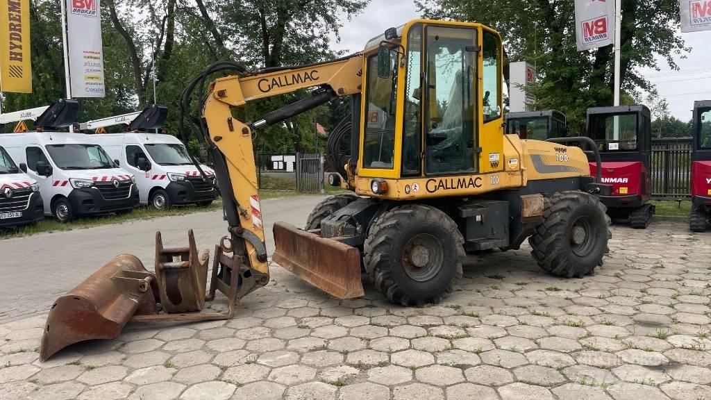 Gallmac WMW 100 轮式挖掘机