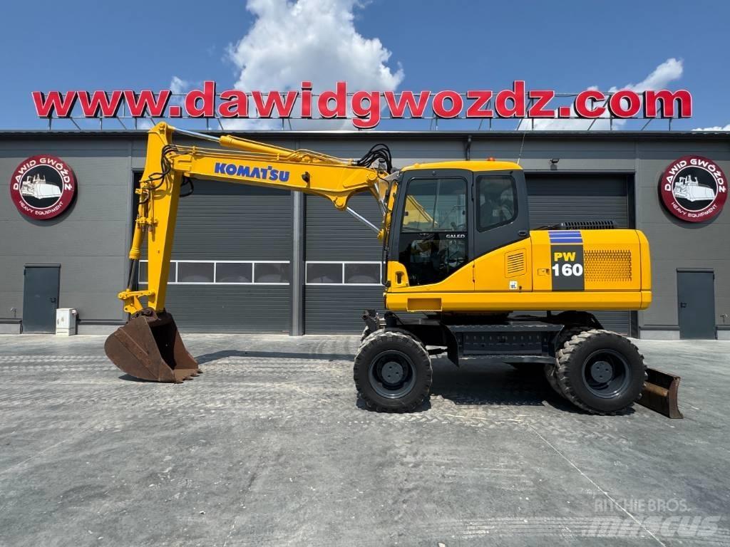 Komatsu PW 160 ES-7K 轮式挖掘机