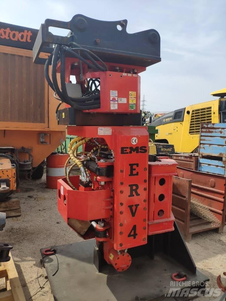  EMS ERV4 Side Grip 振动打桩锤