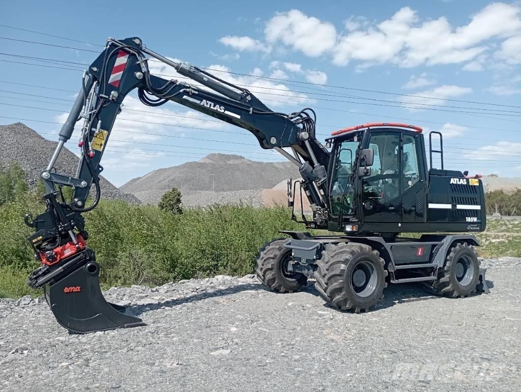 Atlas 185w 轮式挖掘机