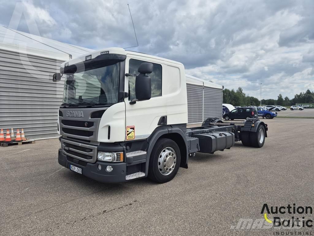 Scania P 450 平板车