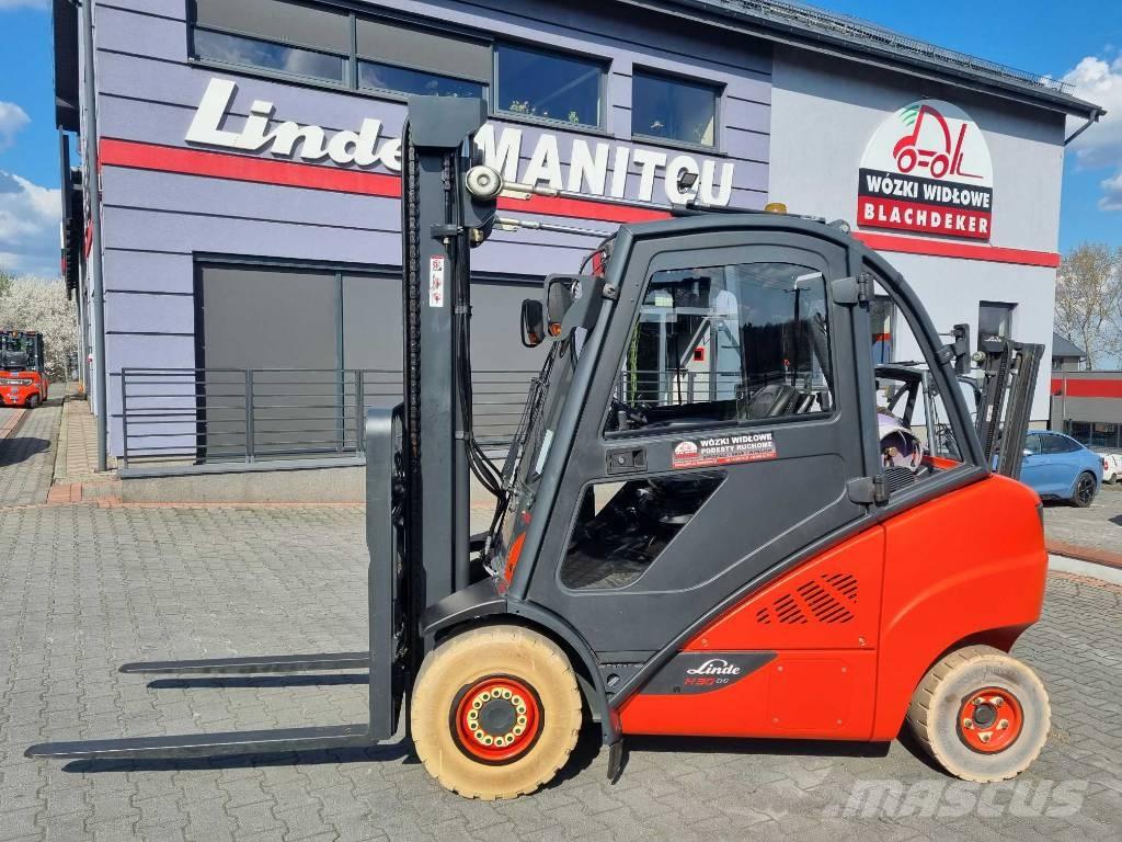 Linde H30T-02 天然气叉车