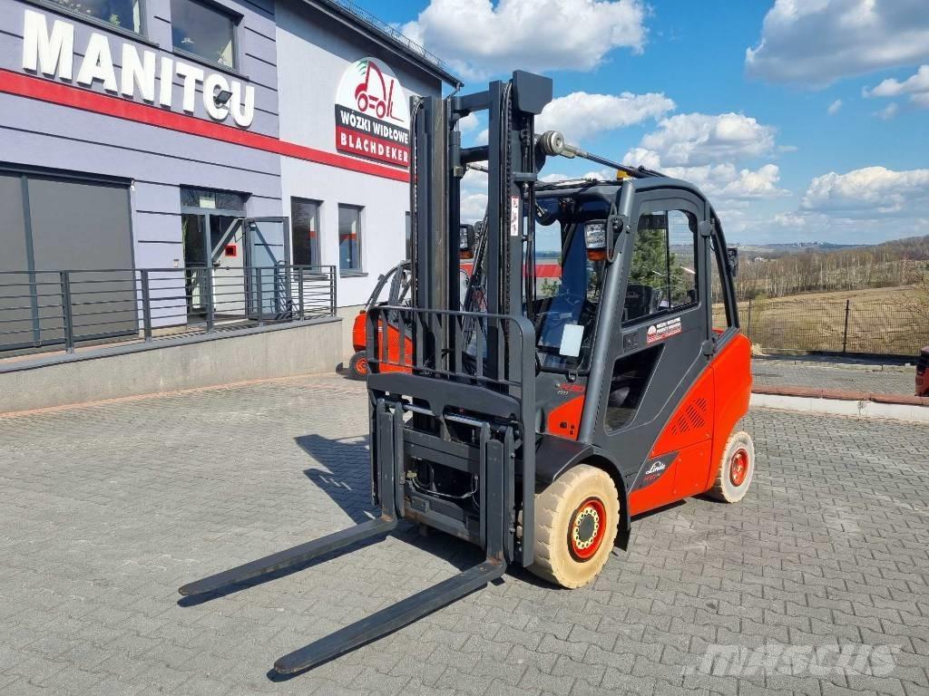 Linde H30T-02 天然气叉车